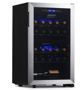 NewAir 28 Bottle Dual Zone Free Standing Wine Cooler